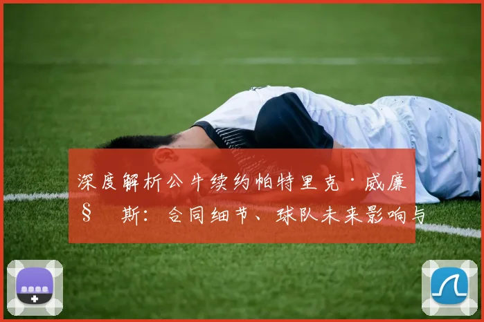 深度解析公牛续约帕特里克·威廉姆斯：合同细节、球队未来影响与战术角色展望